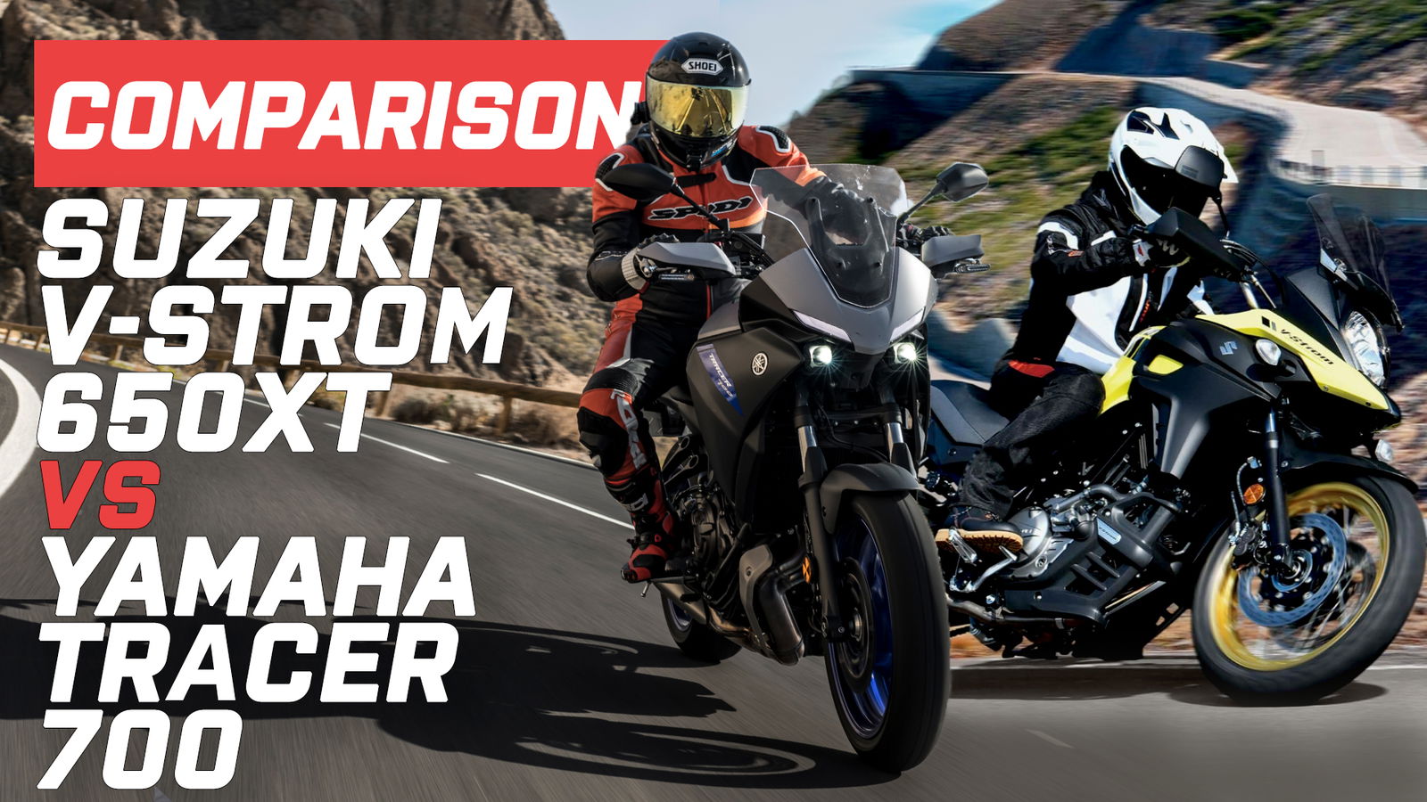 Suzuki V-strom vs Yamaha tracer 700